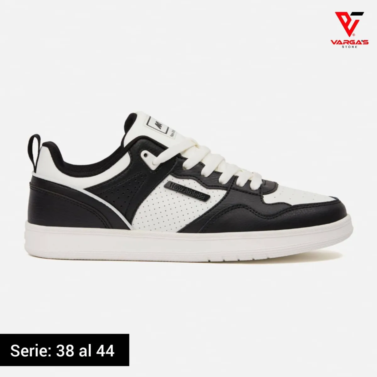 Zapatillas New Athletic Blanco y Negro